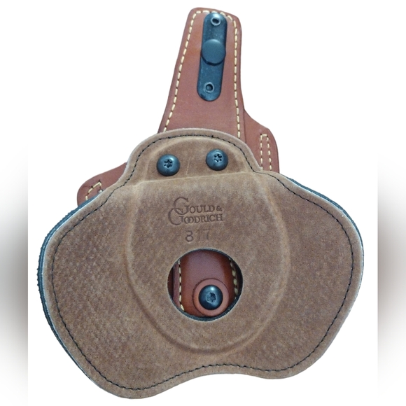 Gould & Goodrich Leather Paddle Holster- left - Picture 2 of 5